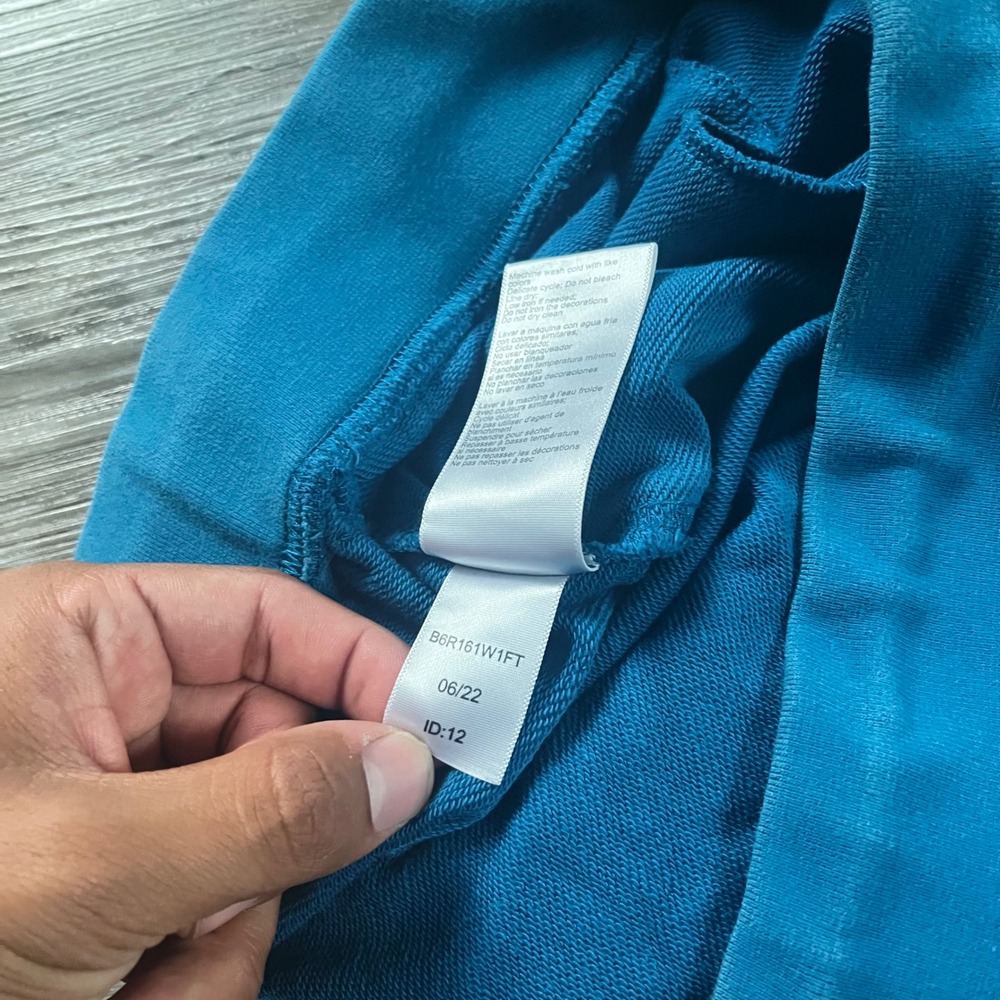 Psycho Bunny Mens Teal Blue French Terry Sweat Shorts B6R161W1FT Size M - Picture 5 of 9
